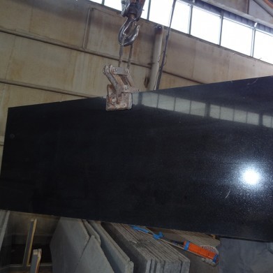 Полуслэб из гранита габбро, Шанкси-блэк G-777 (Shanxi Black) 